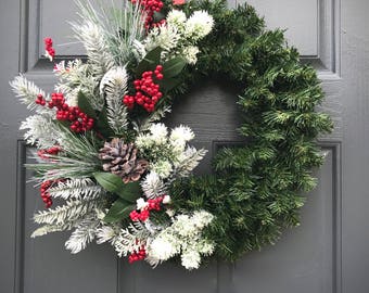 Winter wreaths | Etsy