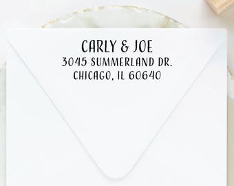Return Address Stamp, Self Inking Stamp, Pre Inked Stamp, Wedding Address Stamp, Custom Address Stamp, Address Stamp Self Ink