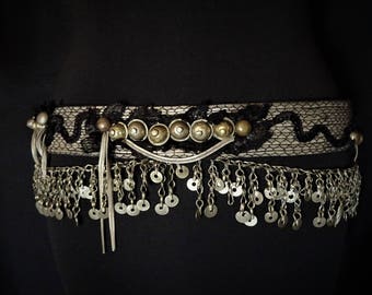 Tribal Fusion belt. Vintage stile