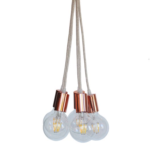 Copper Chandelier Light Cer Rose Gold Pendant Lighting Like This Item