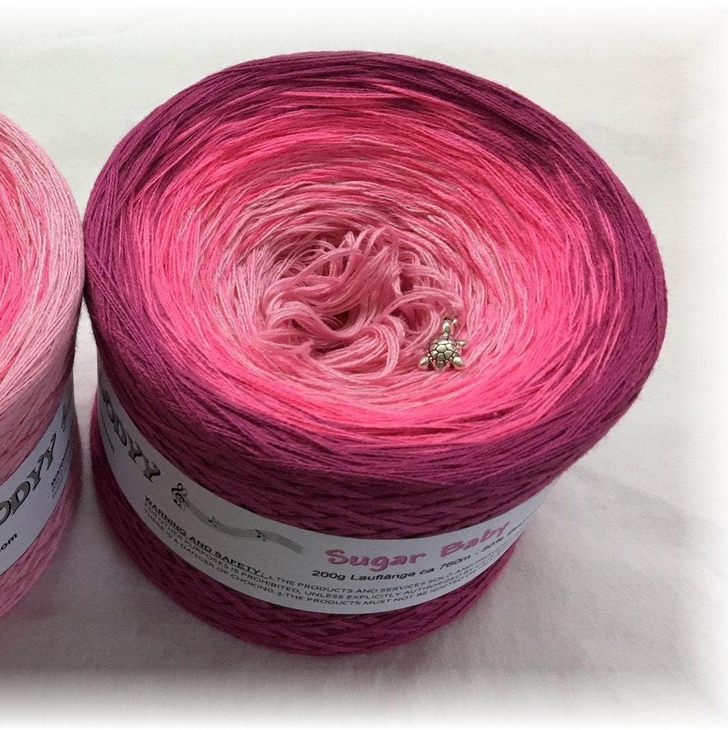 Sugar Baby Baby Girl Yarn Lightweight Blanket Yarn Pink