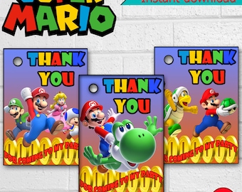 Mario thank you | Etsy