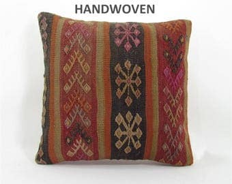 kilim pillow home decor kilim rug pillow cover throw pillow decorative pillows bedding bedroom decor pillows 000712