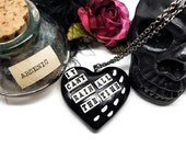 The Crow Movie Inspired It Cant Rain All The Time Necklace