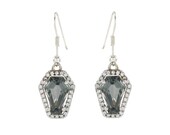 Coffin Gems® - 5CT HALO EARRINGS