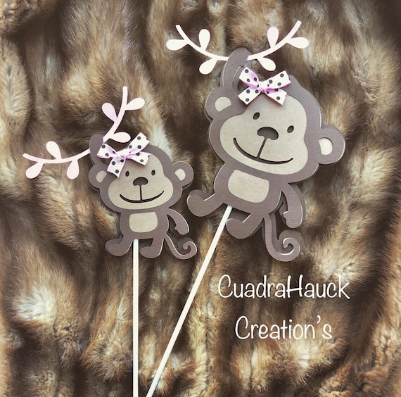 Monkey Safari Theme Monkey Centerpieces Stick Safari Theme Baby