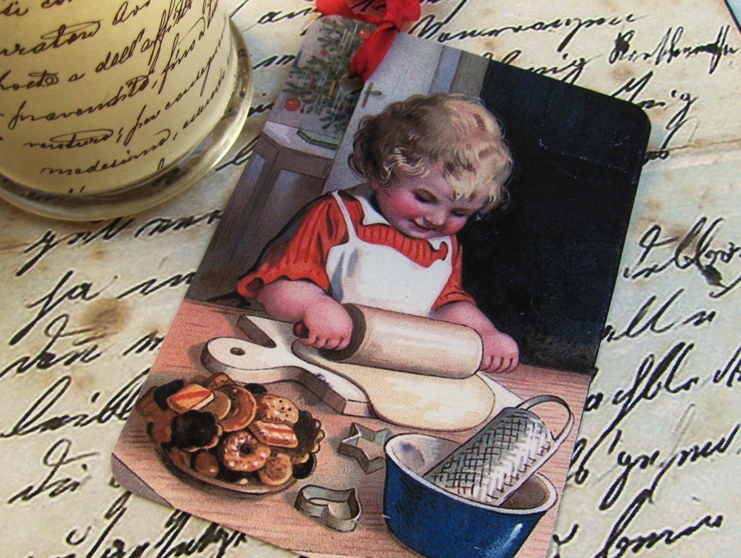 christmas baker tags