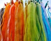 Fairy Rainbow RIbbon Wand
