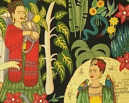 Frida Kahlo fabric