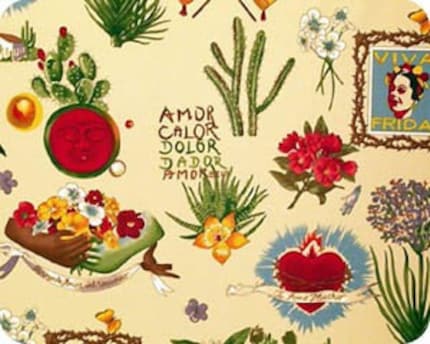 Frida Kahlo fabric