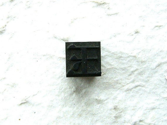 Vintage Japanese Typewriter Key Stamp BALL by vintagefromjapan