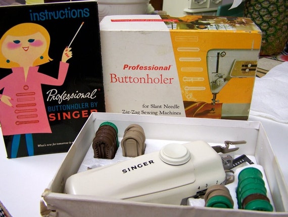 Vintage Button Holer