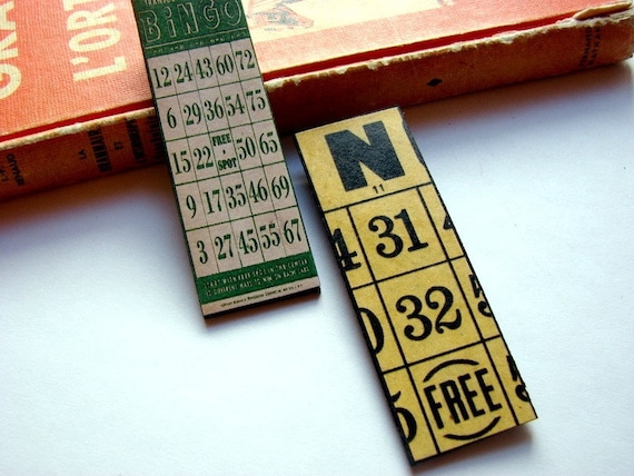 Pin Brooch Set Free Space Bingo Paper and Bookboard by mimiandlucy