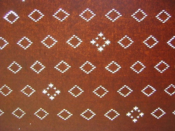 Vintage  Japanese Kimono Stencil  Katagami von VintageFromJapan