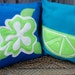 Summer Fun Lime Pillow COVER