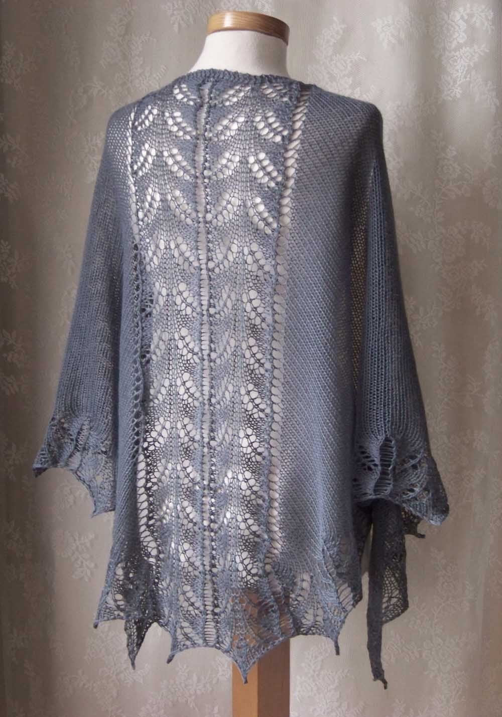Knit Lace Shawl Knitting Pattern | Red Heart