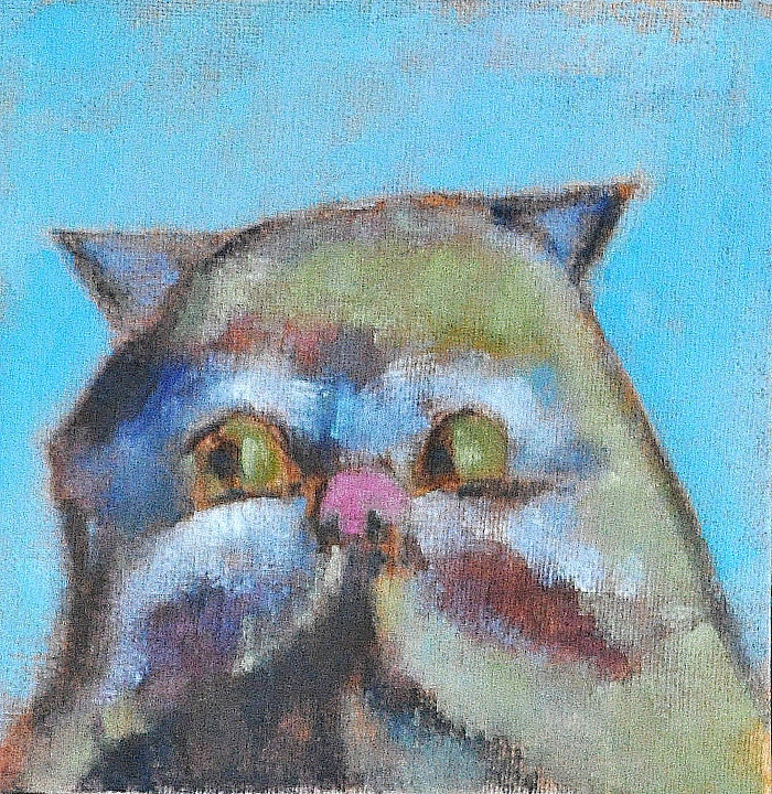 Cat Painting, The Best Cat Art, Custom Cat Art Painting