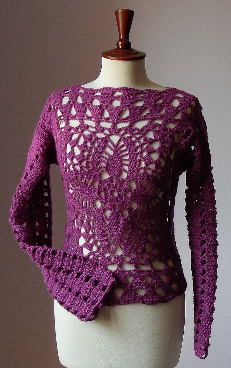 Crochet Lace Sweater Crochet For Beginners